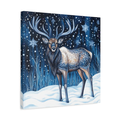 MIDNIGHT WINTER ELK