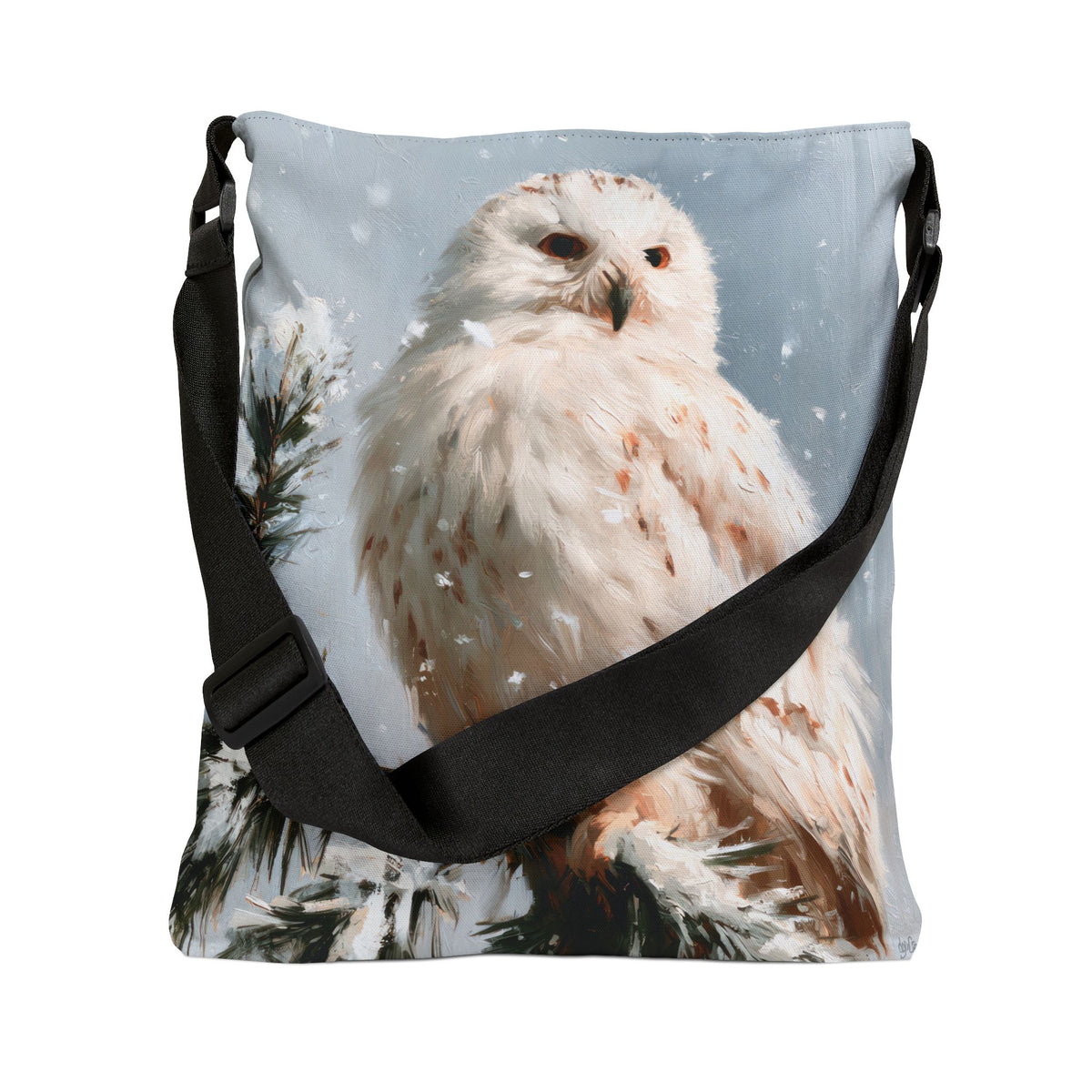 SNOWY OWL – Adjustable Tote Bag