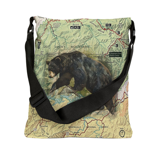 GREAT SMOKY MOUNTAINS NATIONAL PARK - Adjustable Tote Bag