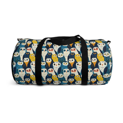 BLUE OWLS LOOKING - DUFFLE