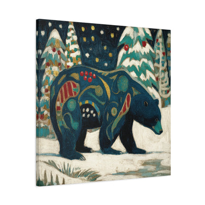 SNOWY NIGHT BEAR