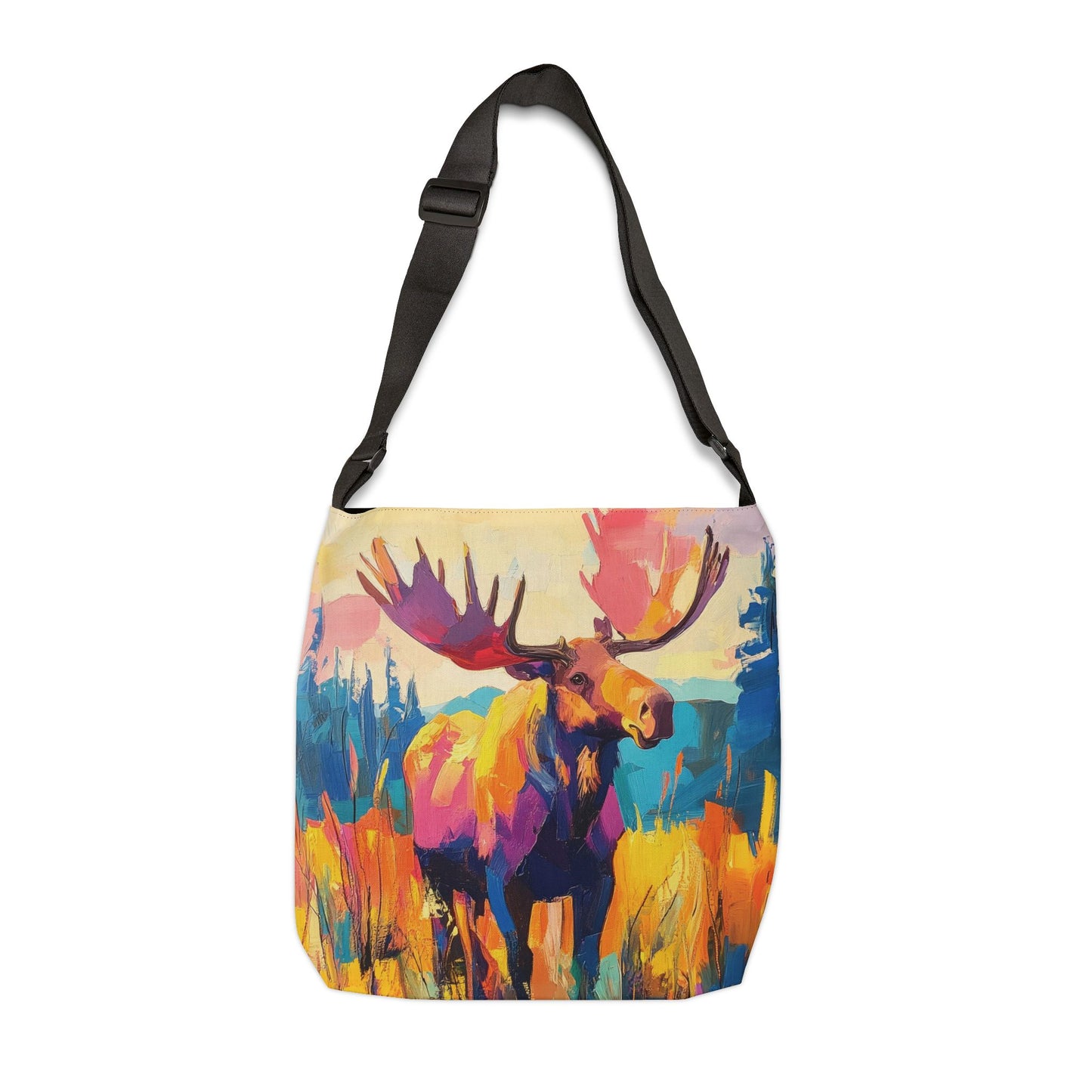 VIBRANT MOOSE - Adjustable Tote Bag
