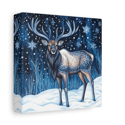 MIDNIGHT WINTER ELK