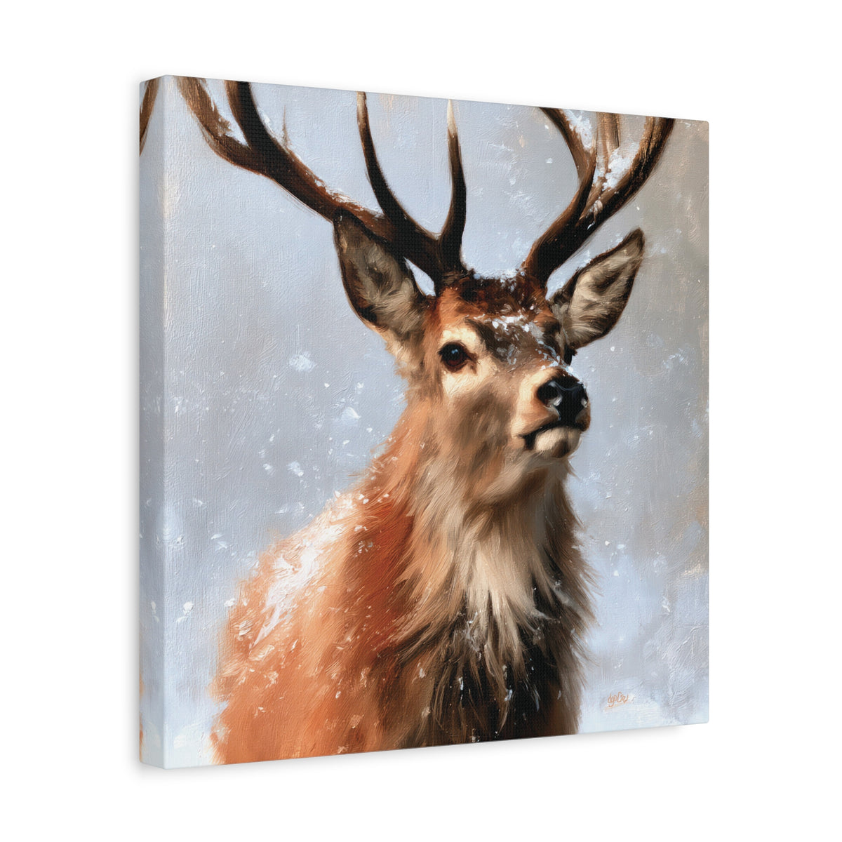 SNOWY DEER
