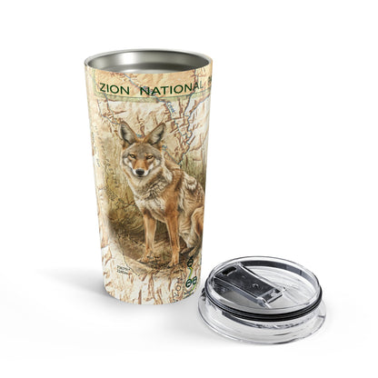 ZION NATIONAL PARK -  COYOTE Tumbler 20oz