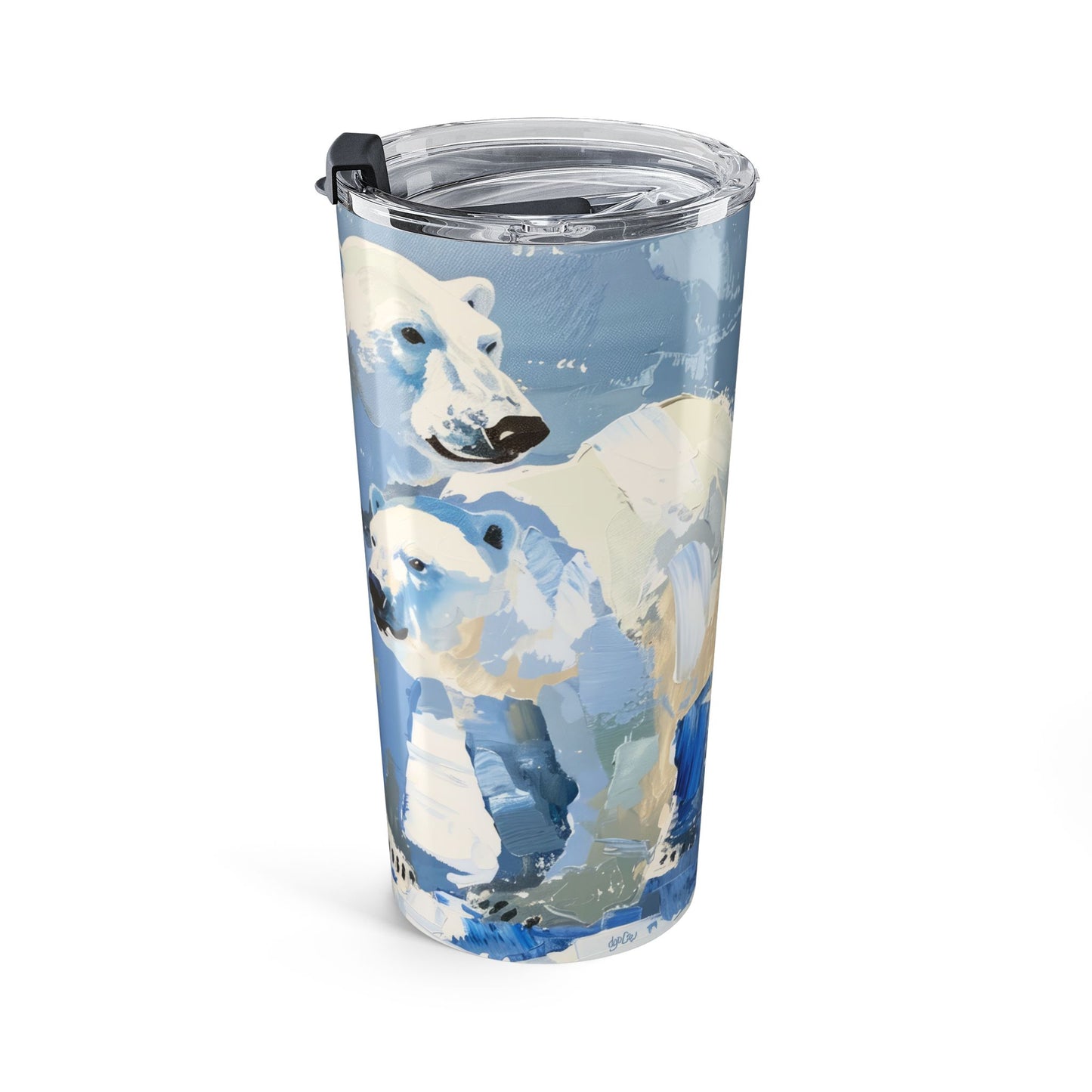 3 POLAR BEARS  - Tumbler 20oz