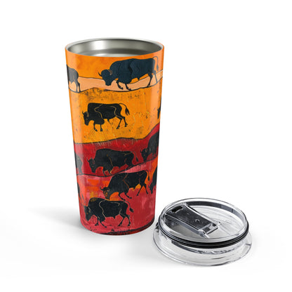 BISON HERD  - Tumbler 20oz