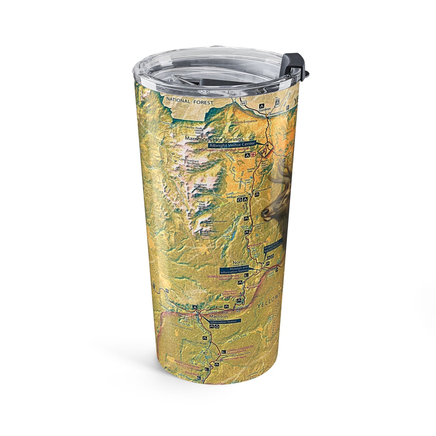YELLOWSTONE NATIONAL PARK -  ELK Tumbler 20oz
