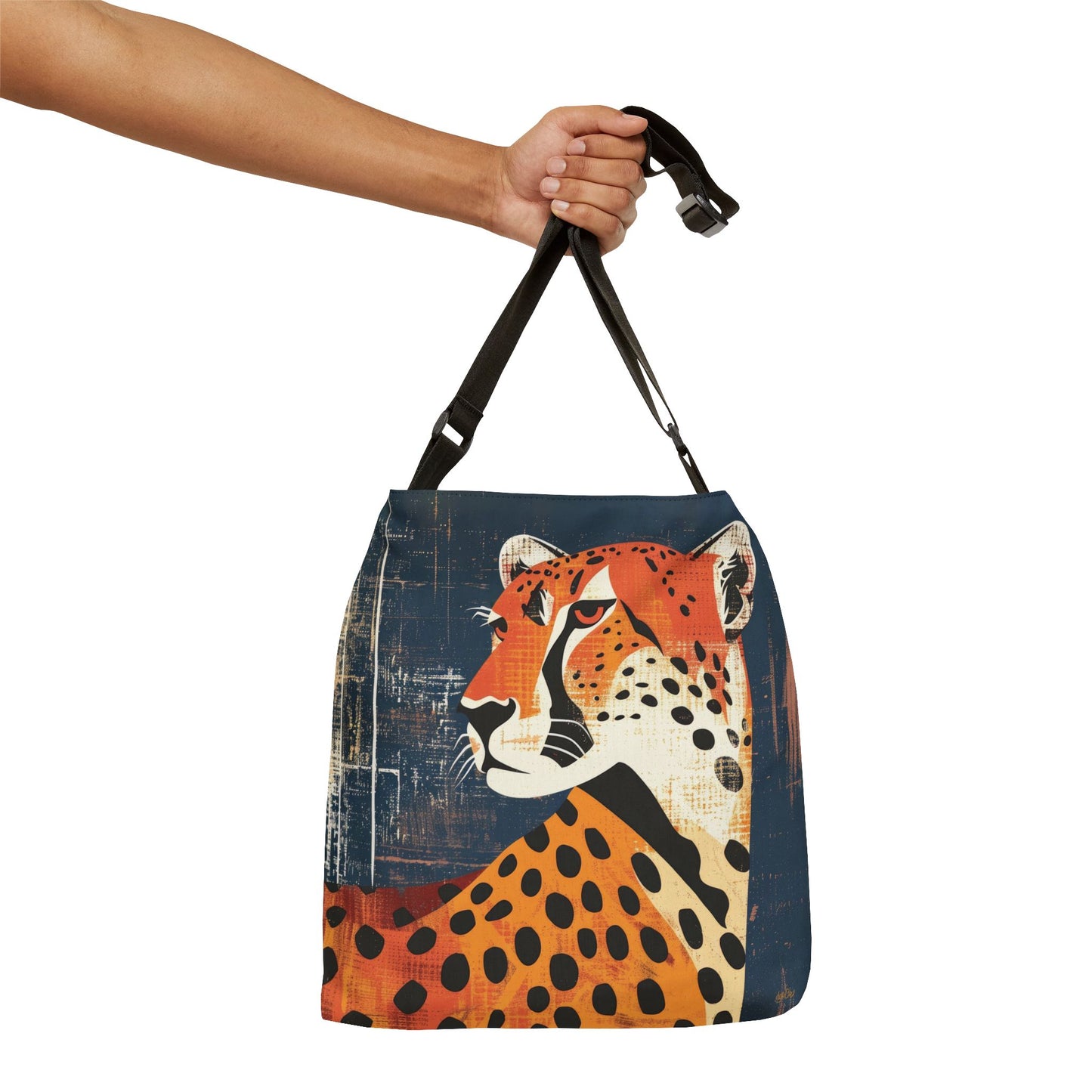 RETRO CHEETAHS - Adjustable Tote Bag