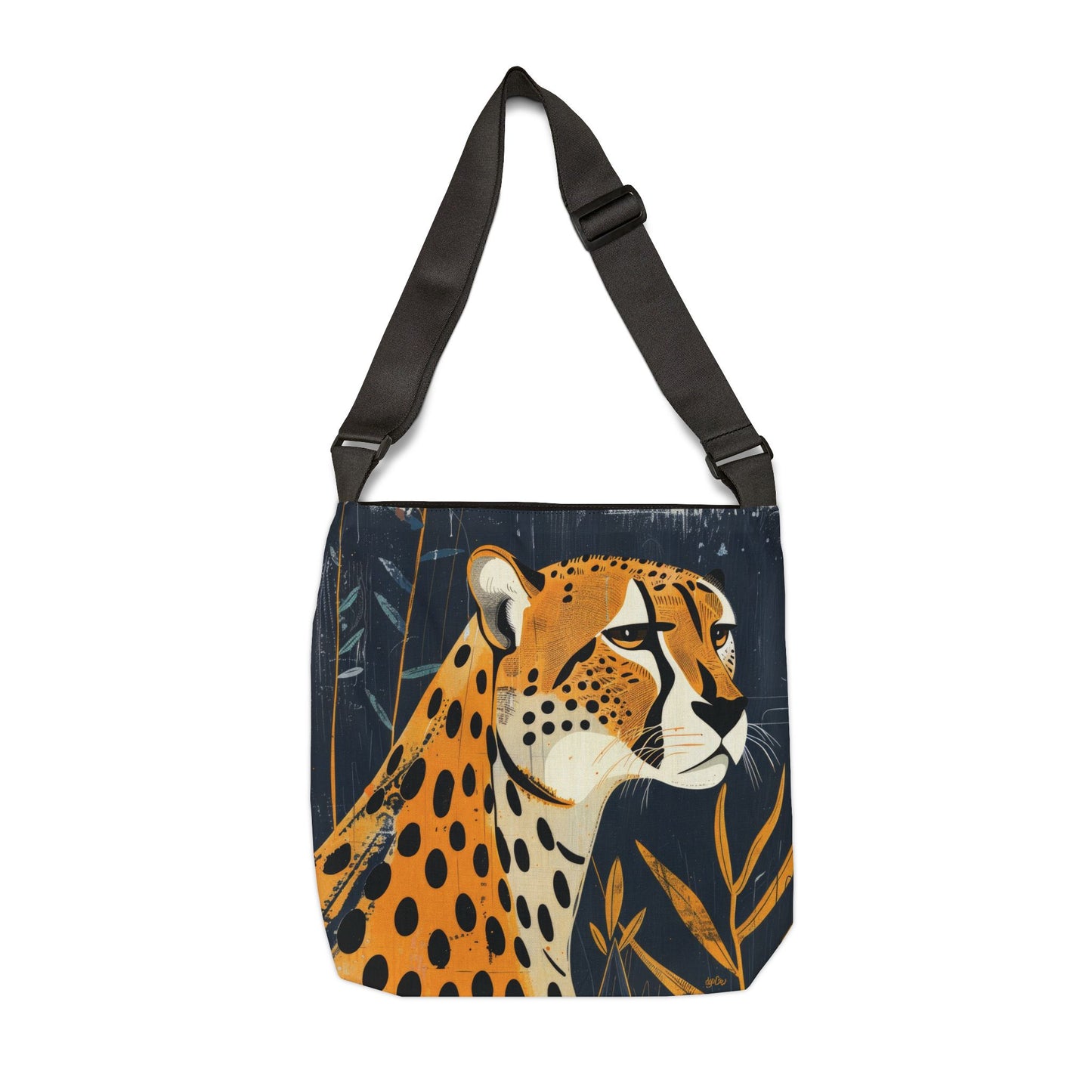 RETRO CHEETAHS - Adjustable Tote Bag