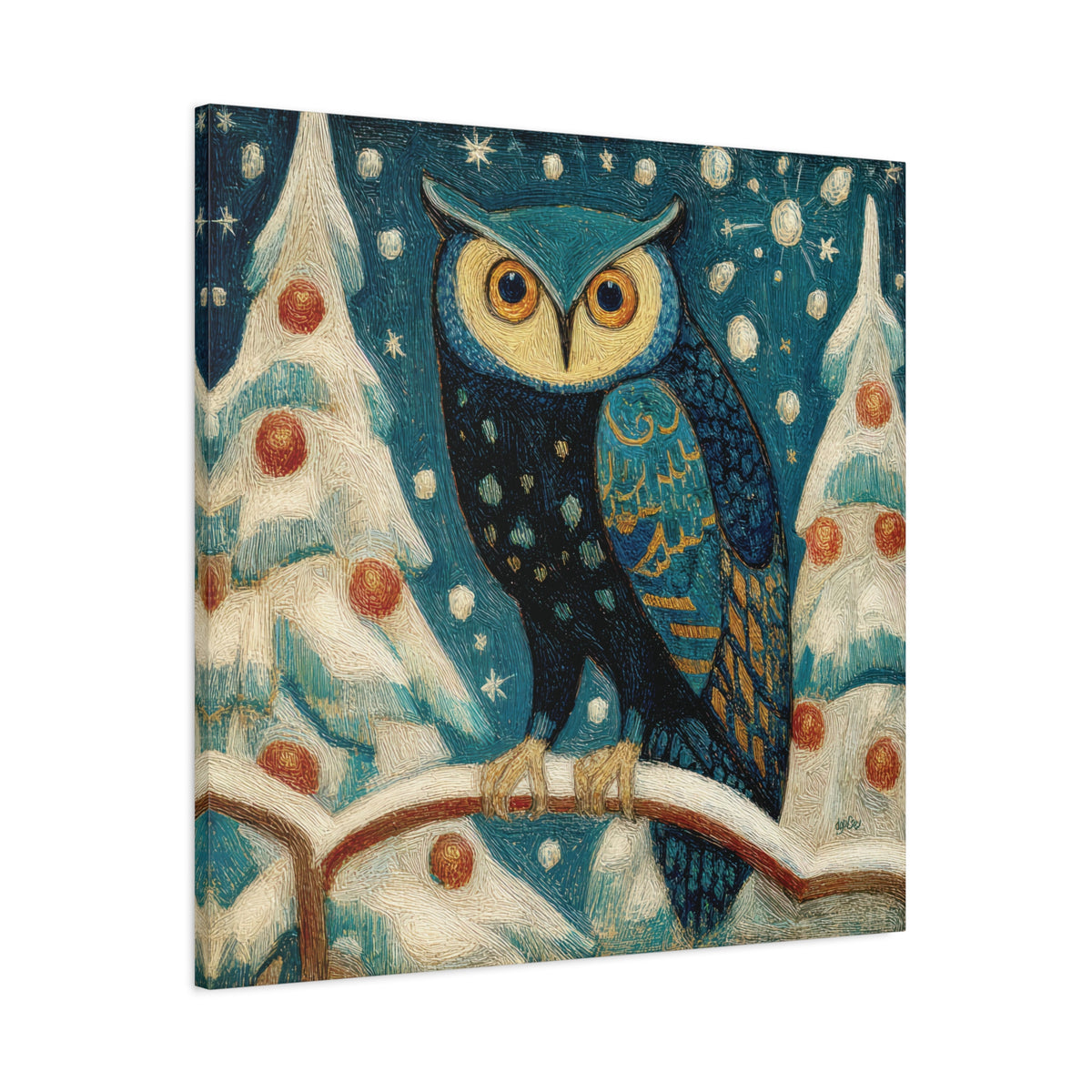 SNOWY NIGHT OWL