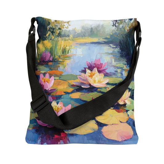 LILY PADS - Adjustable Tote Bag