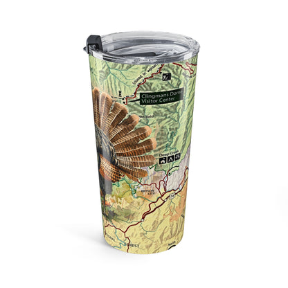 GREAT SMOKY MOUNTAINS NATIONAL PARK -  WILD TURKEY Tumbler 20oz
