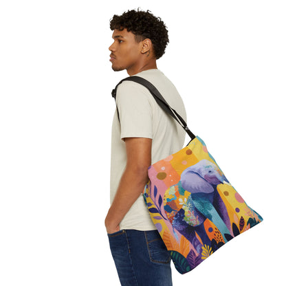 ELEPHANT PARTY - Adjustable Tote Bag
