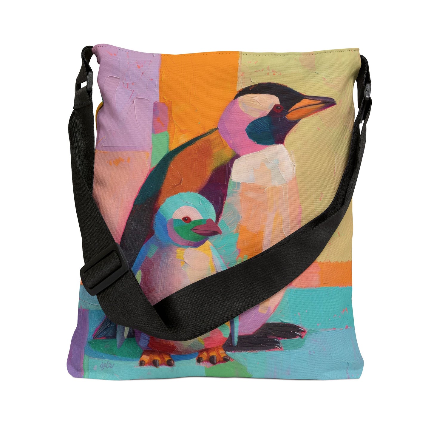 PENGUIN LOVE  - Adjustable Tote Bag