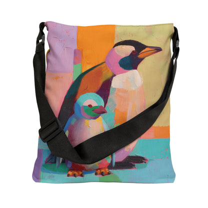 PENGUIN LOVE  - Adjustable Tote Bag