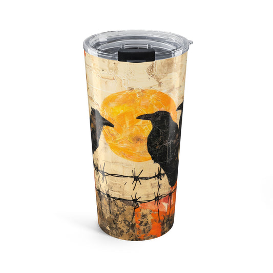 BARBED WIRE RAVENS - Tumbler 20oz