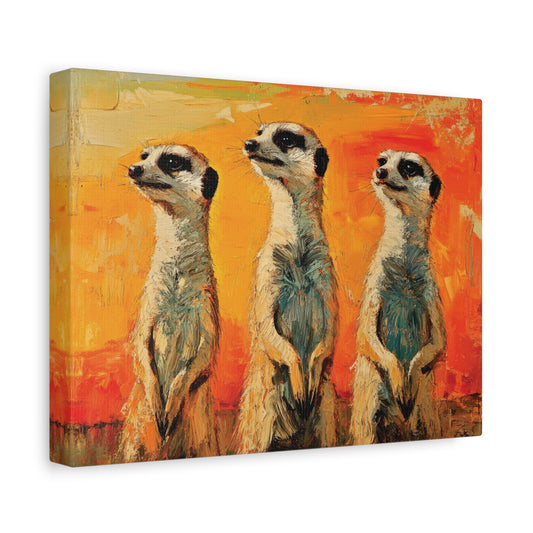 SUNSET MEERKATS