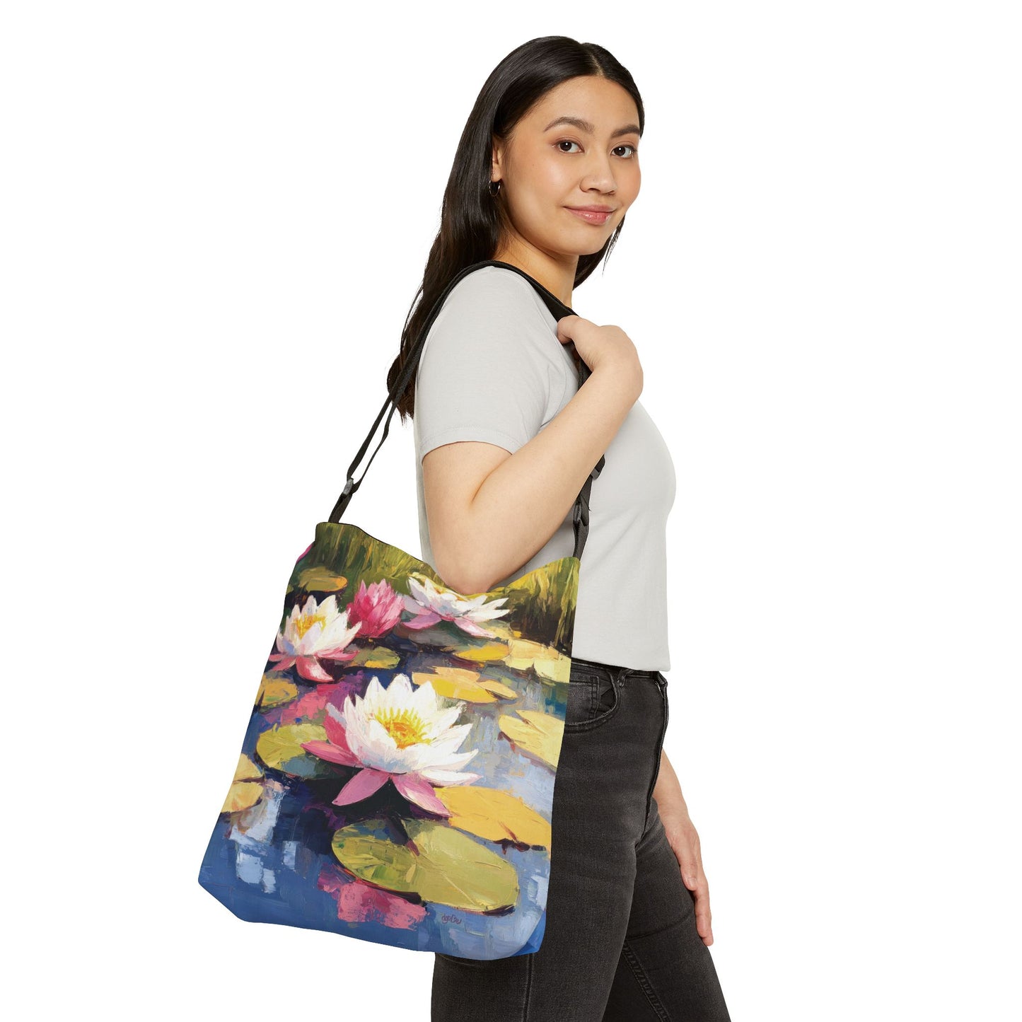 LILY PADS - Adjustable Tote Bag
