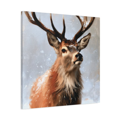 SNOWY DEER
