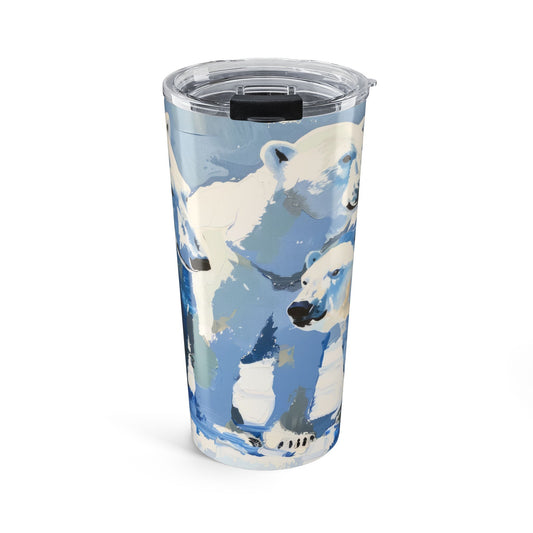 3 POLAR BEARS  - Tumbler 20oz