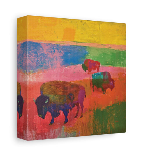 PATCHWORK PRAIRIE BISON