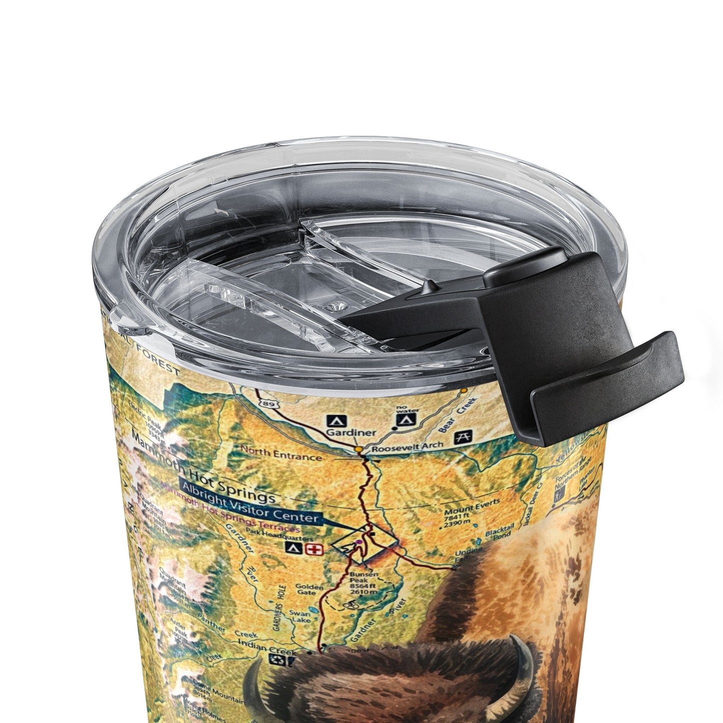 YELLOWSTONE NATIONAL PARK -  BISON Tumbler 20oz