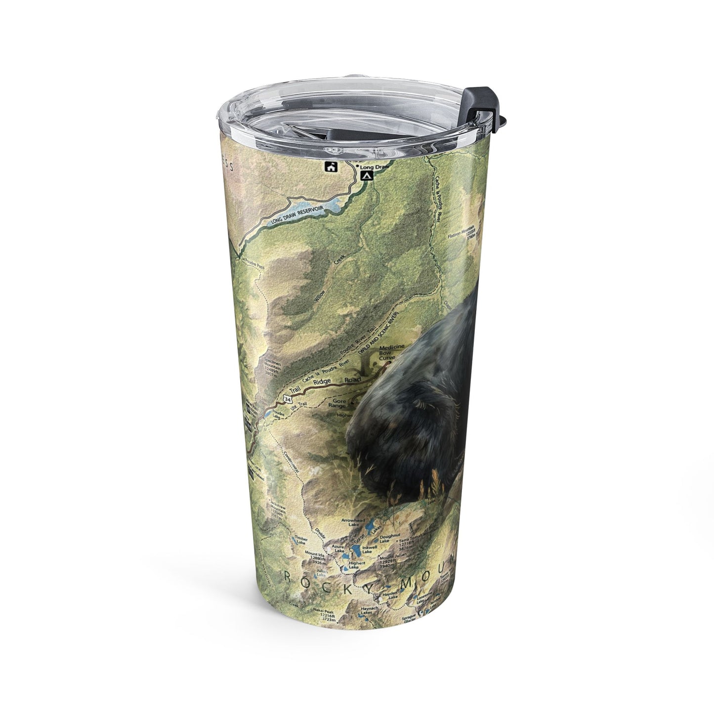 ROCKY MOUNTAIN NATIONAL PARK -  BLACK BEAR Tumbler 20oz