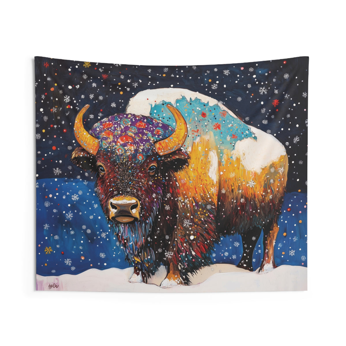 EARTH SPIRIT BISON – Wall Tapestry