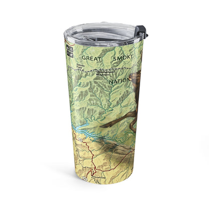 GREAT SMOKY MOUNTAINS NATIONAL PARK -  ELK Tumbler 20oz