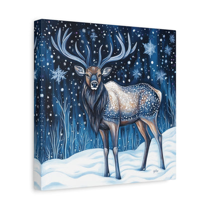 MIDNIGHT WINTER ELK