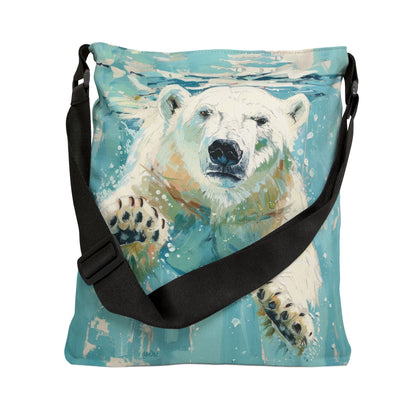 POLAR BEARING - Adjustable Tote Bag