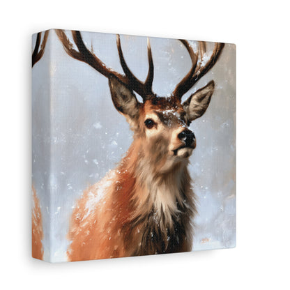 SNOWY DEER