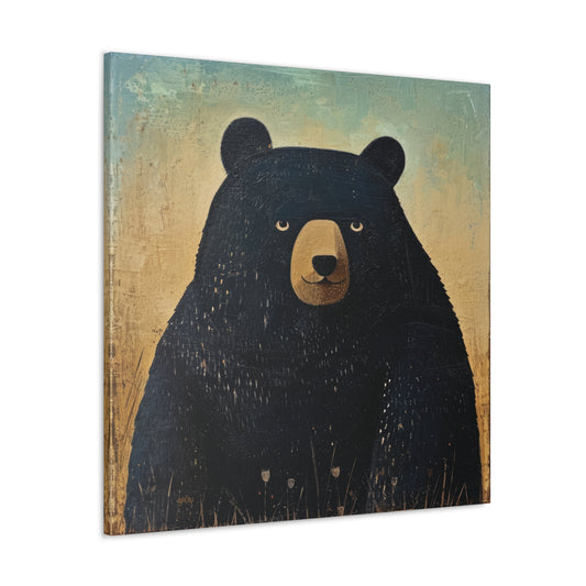 DRAFT - BLACK BEAR -ARTN -1 - Canvas Gallery Wraps