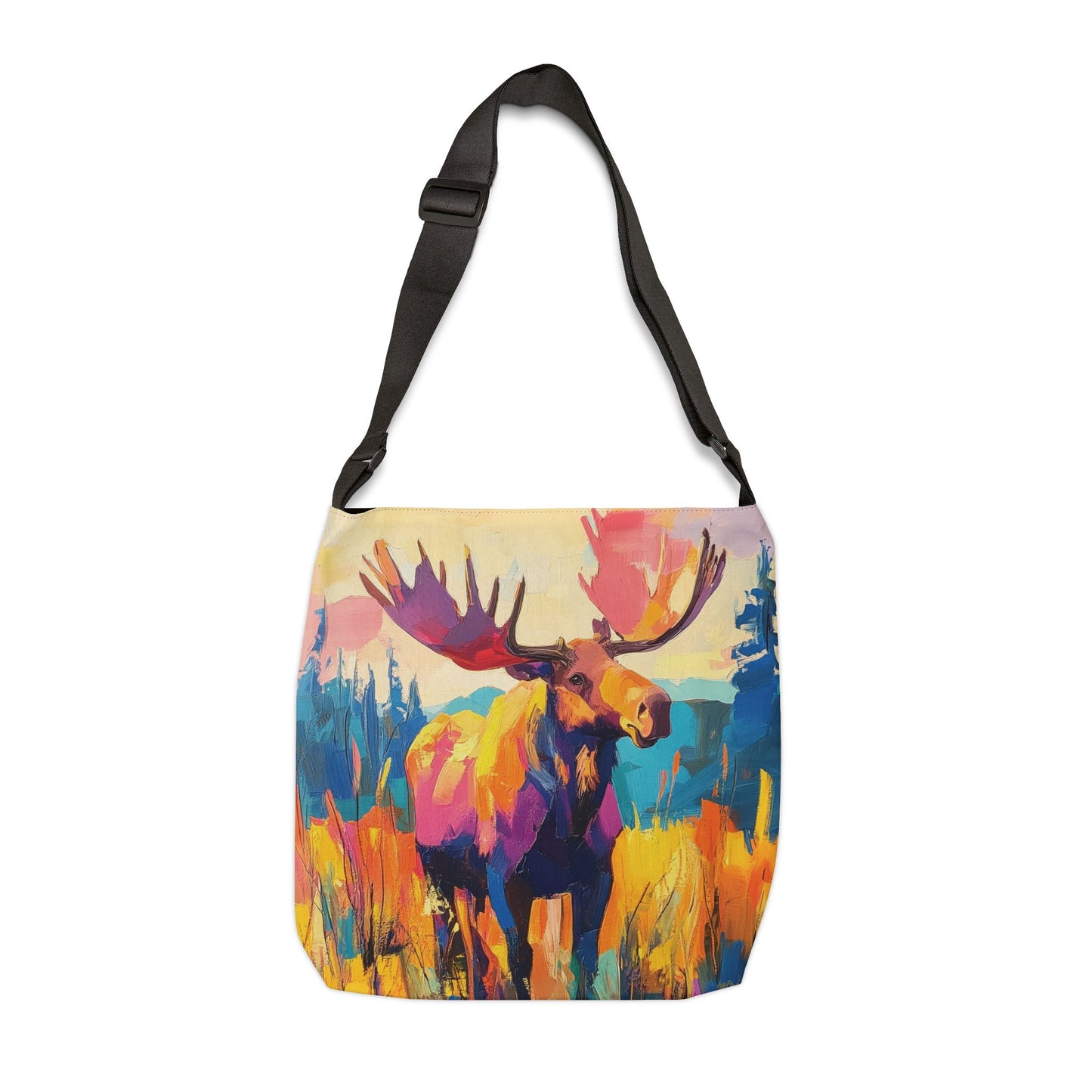 VIBRANT MOOSE - Adjustable Tote Bag