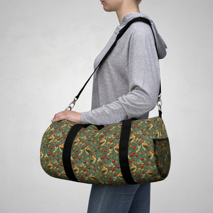 VINTAGE BIRDS & BERRIES - DUFFLE