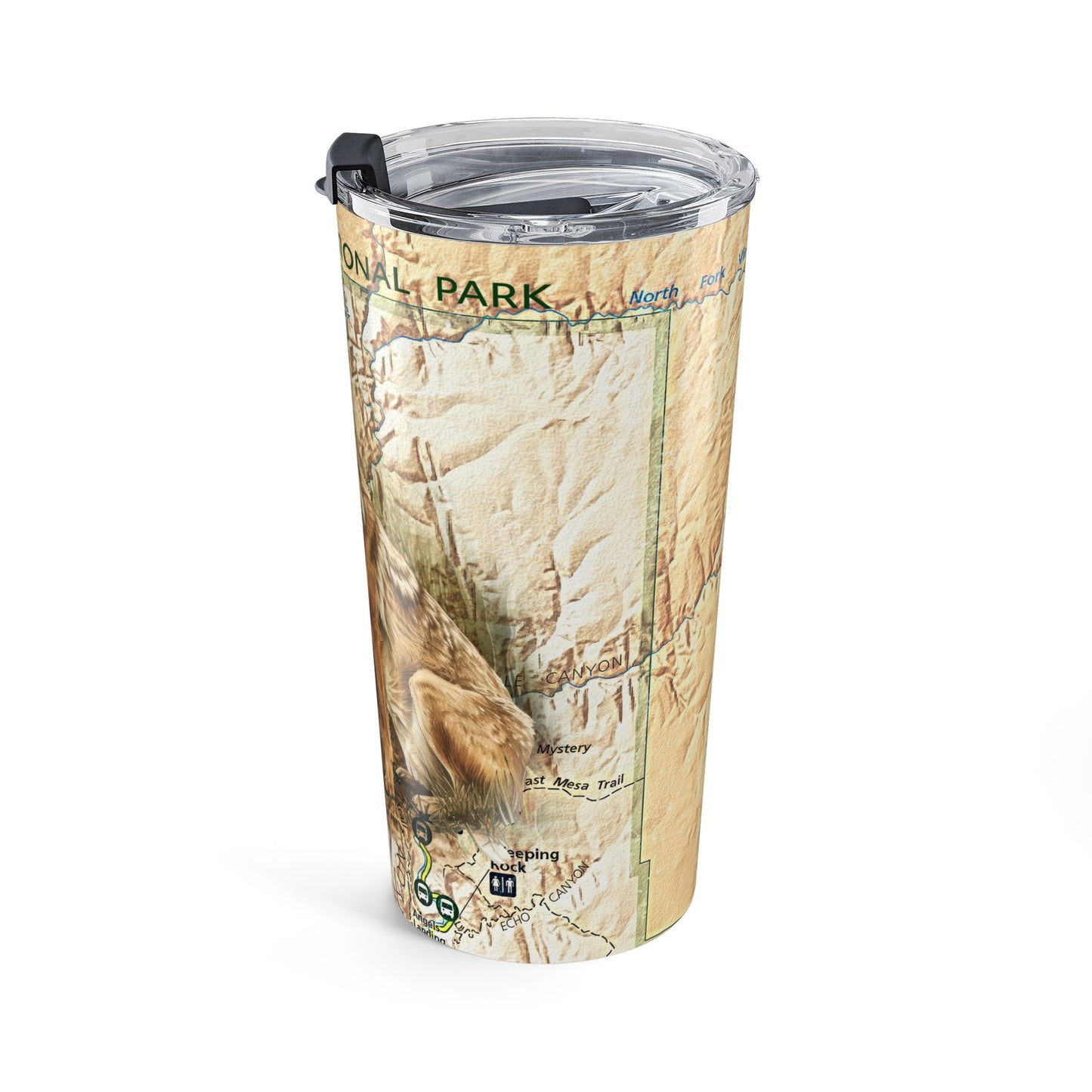 ZION NATIONAL PARK -  COYOTE Tumbler 20oz