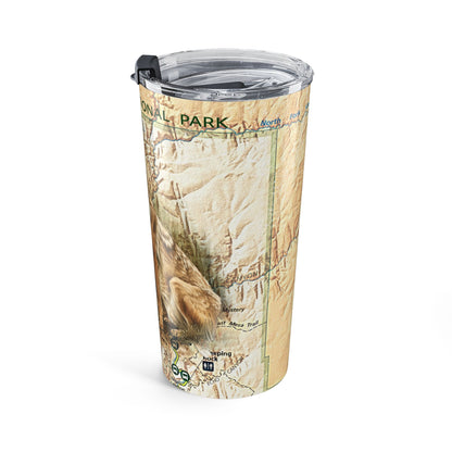 ZION NATIONAL PARK -  COYOTE Tumbler 20oz
