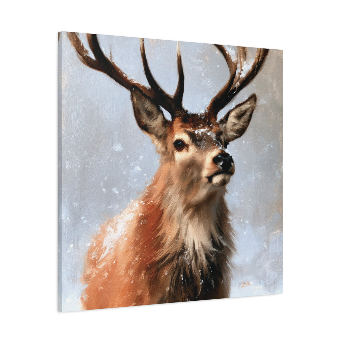 SNOWY DEER