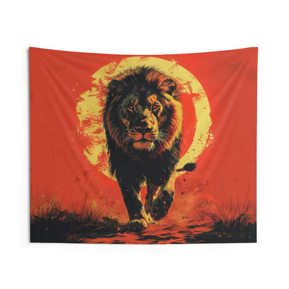 AFRICAN LION - Wall Tapestry