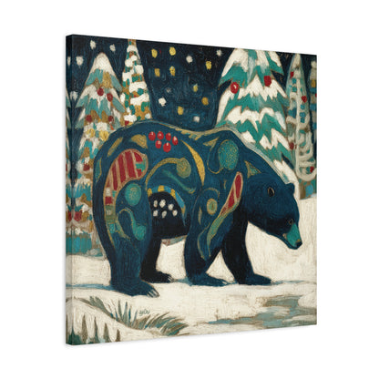 SNOWY NIGHT BEAR