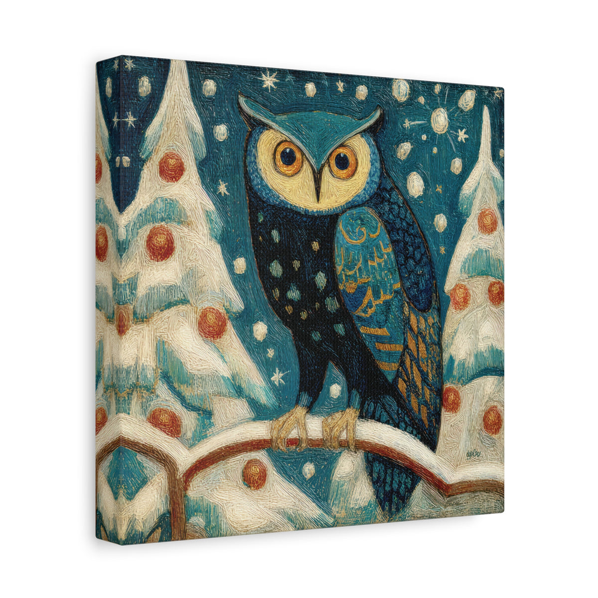 SNOWY NIGHT OWL