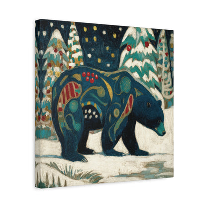 SNOWY NIGHT BEAR