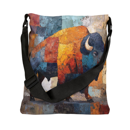 EARTH THUNDER BISON - Adjustable Tote Bag