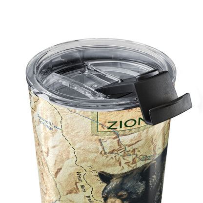 ZION NATIONAL PARK -  BLACK BEAR Tumbler 20oz
