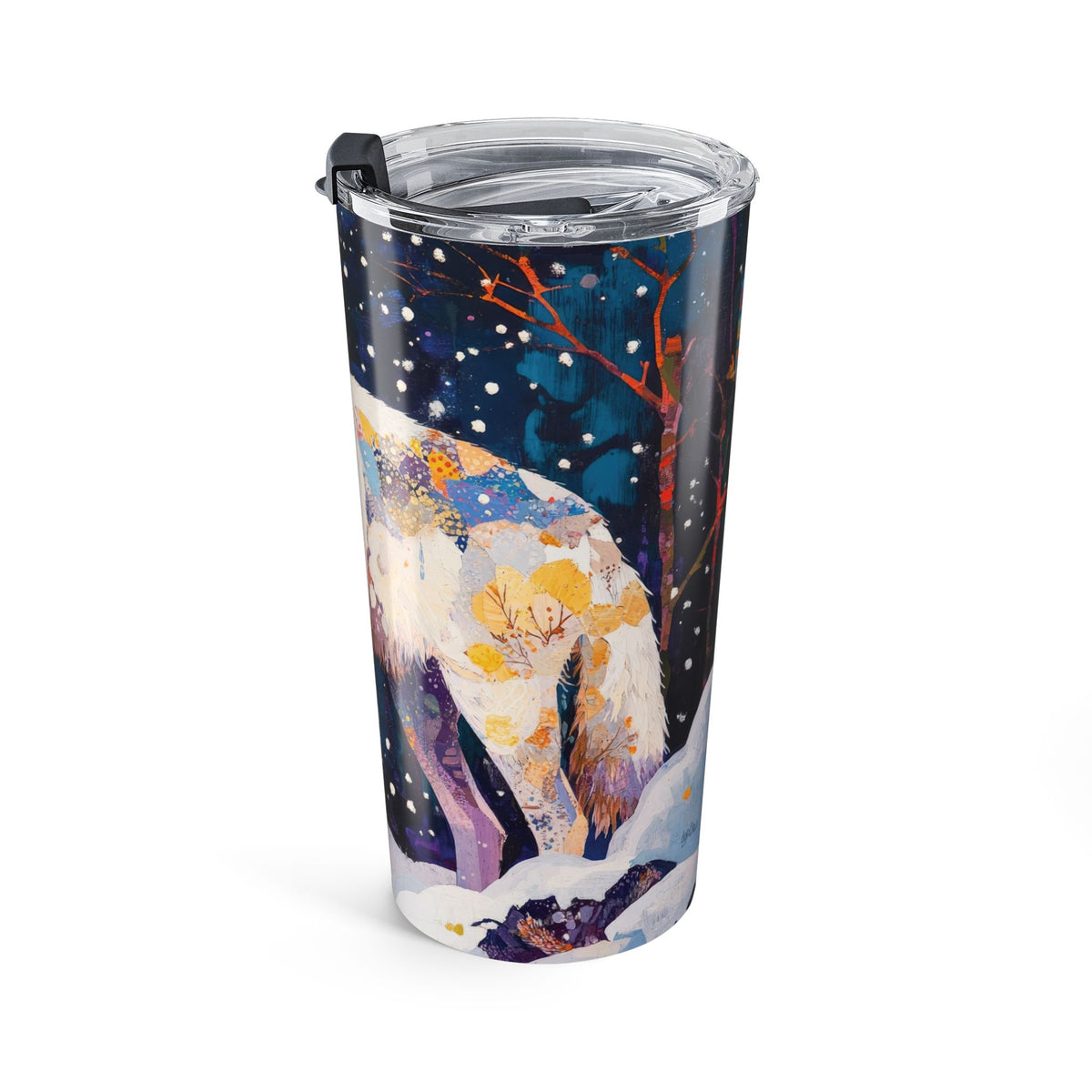 WHITE WOLF - 20 oz Tumbler