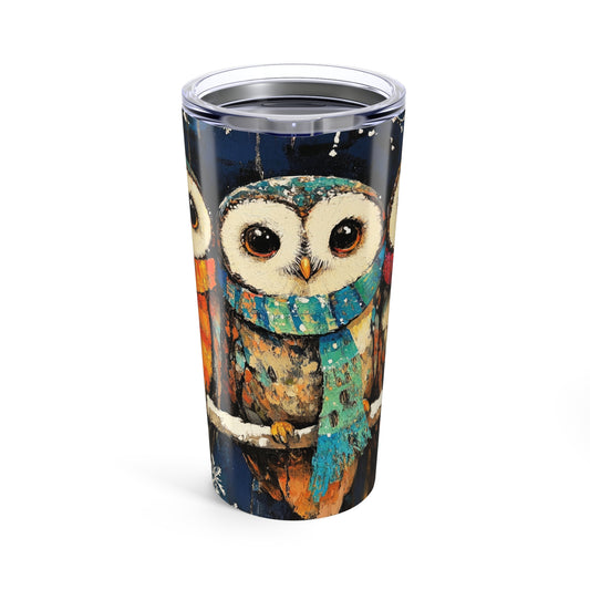 LITTLE WINTER OWLS - Tumbler 20oz