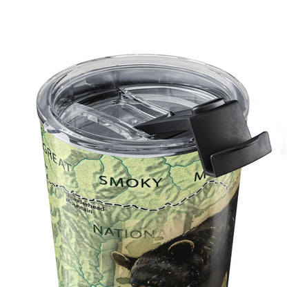 GREAT SMOKY MOUNTAINS NATIONAL PARK -  BLACK BEAR Tumbler 20oz