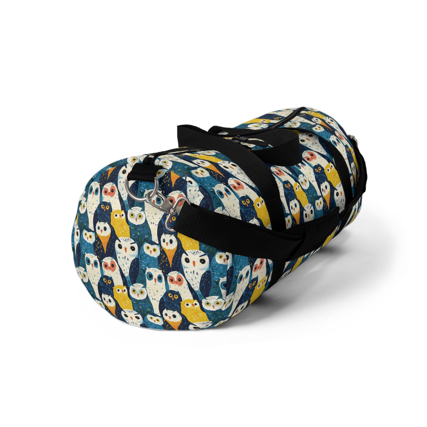 BLUE OWLS LOOKING - DUFFLE