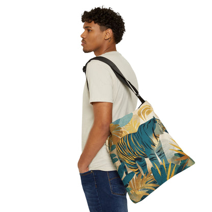 RETRO TIGER - Adjustable Tote Bag